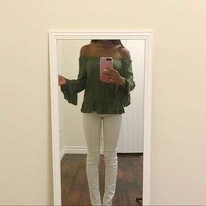 H&M Off-The-Shoulder Top